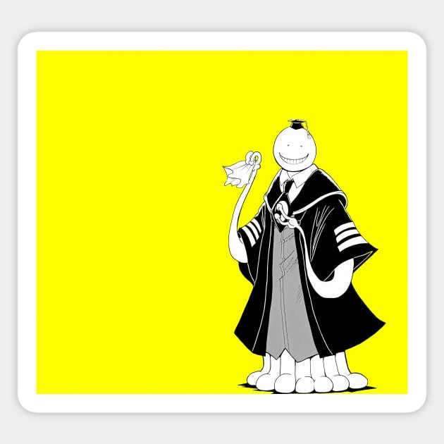 Assasination Classroom - Korosensei Sticker by BadassManga